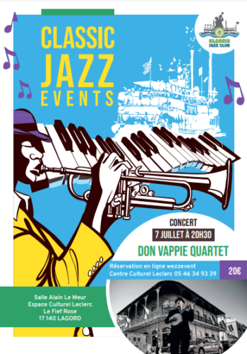 Classic Jazz Events - Affiche